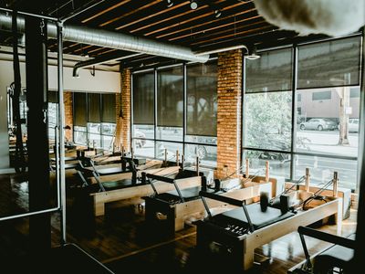 Empty room designed for relaxation and mindfulness exercises.